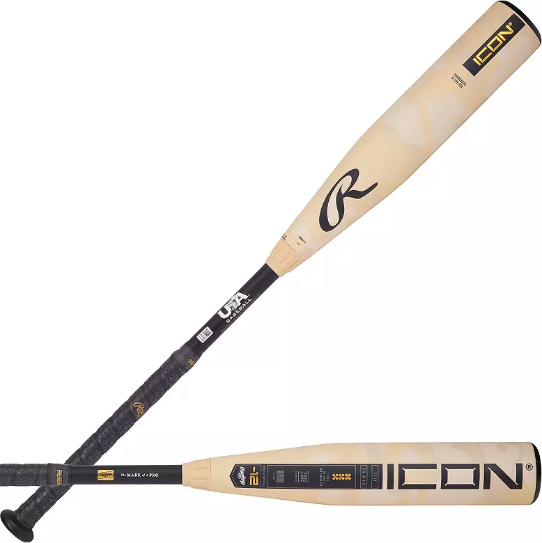 Rawlings Icon USA Youth Bat (-12) 2025 - Image 2
